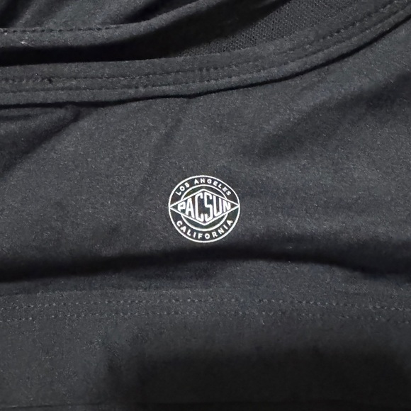 NWT Pacsun Black One Shoulder Sports Bra Size Large - Picture 3 of 5